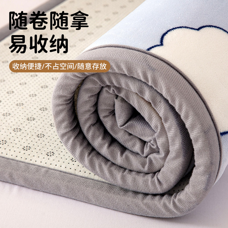 冬天地垫儿童玩耍爬爬垫床边打地铺睡垫牛奶绒地毯保暖炕单榻榻米,淘宝优惠券,粉丝福利购,淘宝优惠卷