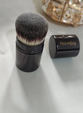 houglas伸缩粉底刷Retractable Kabuki矿物散粉刷粉饼腮红化妆
