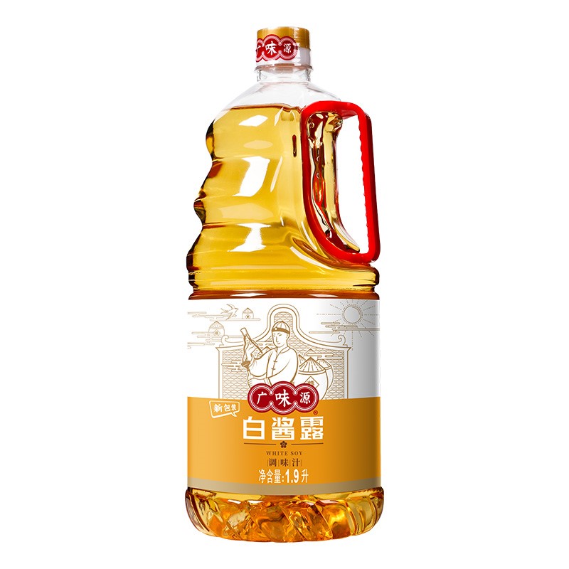 白酱油 非特级 无色 白色日式白酱露1.9l瓶装原色无色味极鲜西餐 - 图3