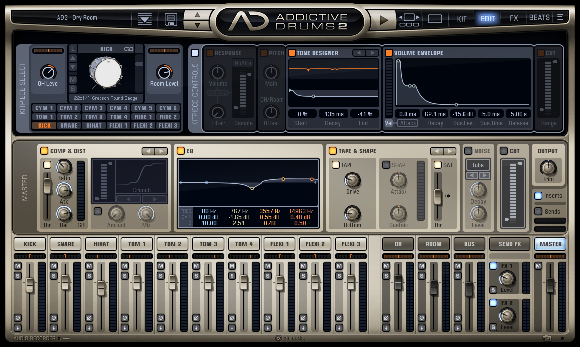 Addictive Drums 2 v2.3.2架子鼓爵士鼓打击乐VST AU插件编曲音源 - 图2