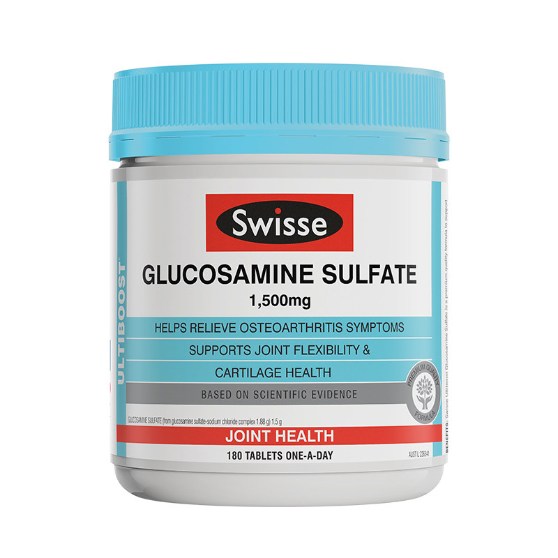 澳洲swisse斯维诗软骨素硫酸关节片 swisseHSSI海外氨基葡萄糖
