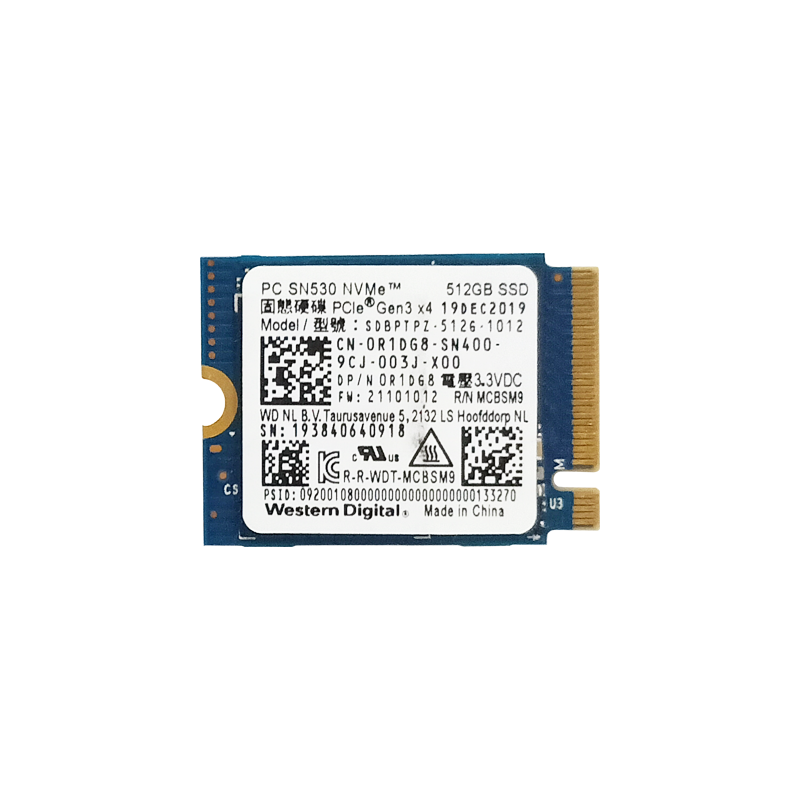 全新西数SN530 256G512G1TM.2 2230 NVME笔记本高速固态硬盘SN740 - 图3