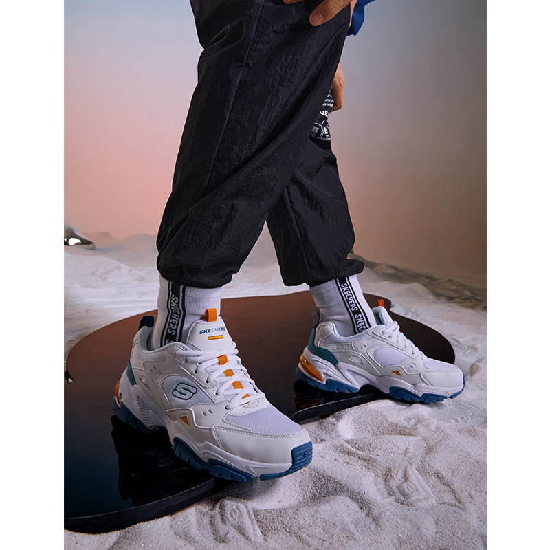 skechers机甲2021年秋冬新款男鞋 skechers斯凯彻斯跑步鞋