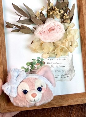 珍珠链手作懒懒贝儿包挂车挂钥匙扣迷你大头背包挂件玫玫挂饰品