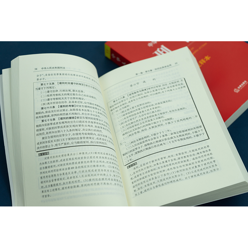 2024新版中华人民共和国刑法注释本根据刑法修正案十二全新修订中国刑法典条文注释关联法规法律出版社9787519782085电影第二十条-图2