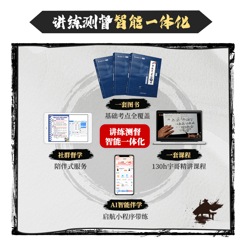 2025考研数学张宇基础30讲1000题2024强化36讲数学一数二数三高数概率论线代9讲高等数学18讲书包课讲搭真题大全解预测卷新华书店