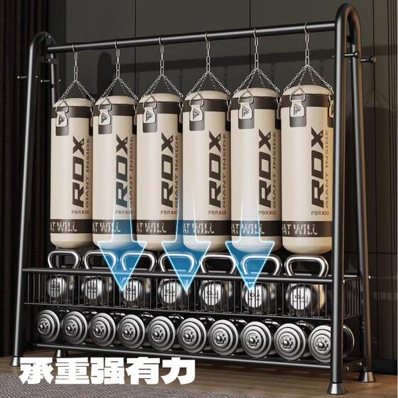 Metal simple floor-standing mobile coat rack