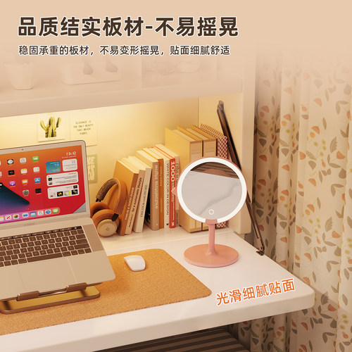 大学生床上小桌子宿舍电脑桌折叠学习书桌简易上下铺悬空电竞桌 - 图3