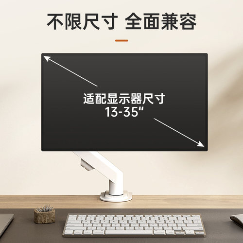 电脑显示器支架无孔配件免打孔螺丝背贴片vesa孔距扩展无痕粘胶片 - 图1
