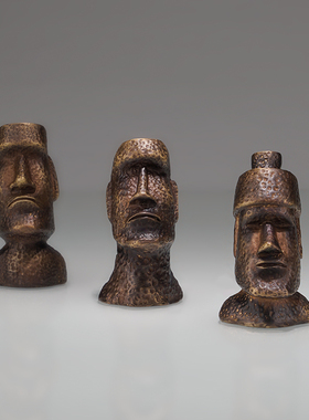 全黄铜材质趣味桌面小摆件