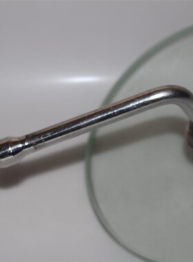厂家直销钢化打孔玻璃带刮板刮刀雨刷化工管道锅炉专用清洁视镜