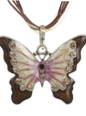 Vintage choker Hot Ethnic Style Butterfly Alloy Necklace项链