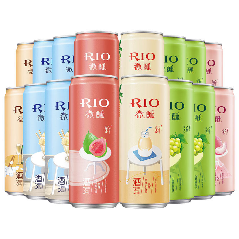 rio锐澳微醺预调鸡尾酒*水果酒 圆兔食品预调鸡尾酒/Alcopop