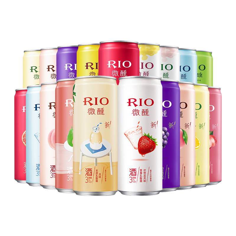 rio锐澳微醺预调鸡尾酒整箱*果酒 圆兔食品预调鸡尾酒/Alcopop