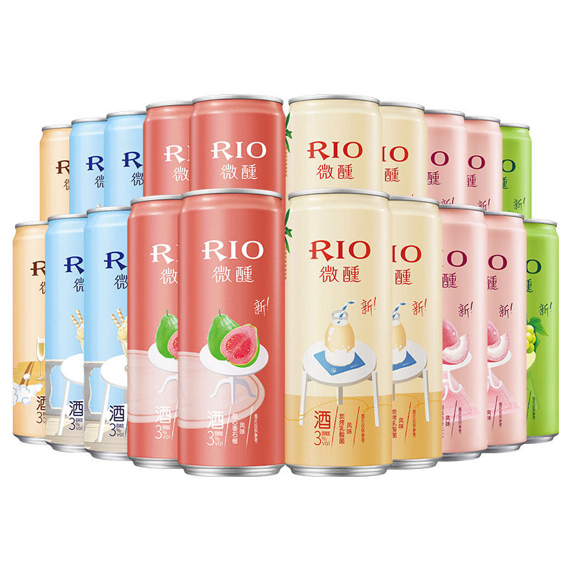 rio锐澳微醺预调鸡尾酒*水果酒 圆兔食品预调鸡尾酒/Alcopop