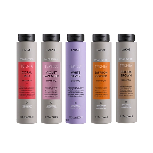 Сиреневый красный шампунь, фиксация цвета, восстановление цвета