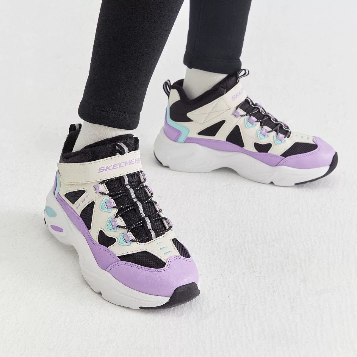 Skechers斯凯奇童鞋官方正品男女童雪地鞋儿童保暖二棉鞋青少年鞋,淘宝优惠券,粉丝福利购,淘宝优惠卷