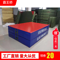 Manufacturer Direct Marketing Gymnastics Mat Air Turning Mat Soft Sponge Martial Arts Troops Training Mat Protective Sponge Cushion Subsponge Bag