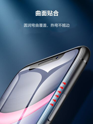 适用苹果5/6水凝膜iphone16手机贴膜7/8Plus曲面屏SE2保护17/12前后4S护眼ipx软XR防窥XSmax高清11抗指纹13 - 图0