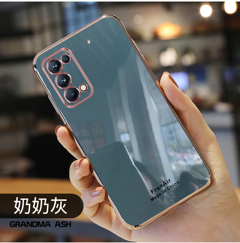 适用opporeno5手机壳潮牌reno5pro保护硅胶套全包镜头防摔超薄reno5k液态软壳reno男女款ins网红可爱高档新款 - 图3