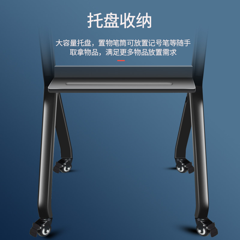 移动电视支架视频会议电视推车适用小米创维华为智慧屏55-120英寸