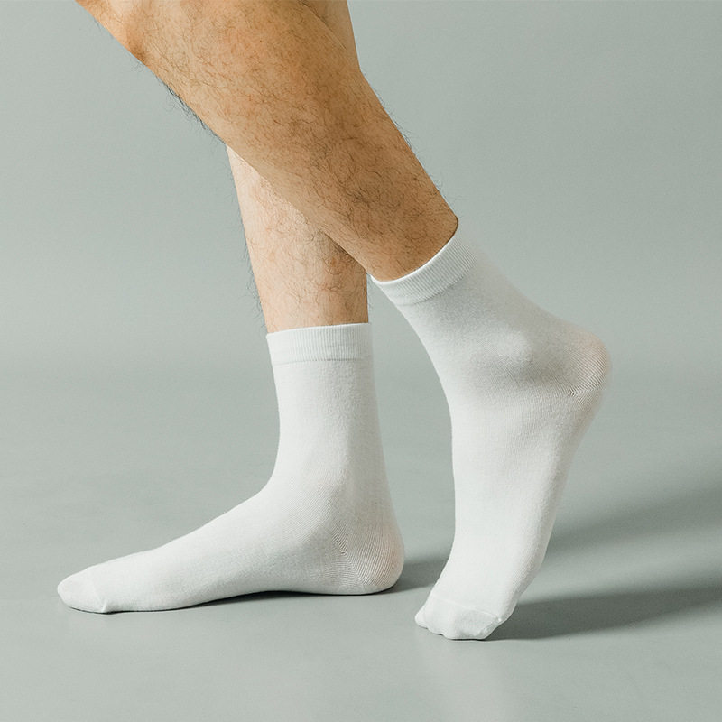 秋冬新款男士中筒吸汗透气男袜子 斯布伦服饰短袜/打底袜/丝袜/美腿袜