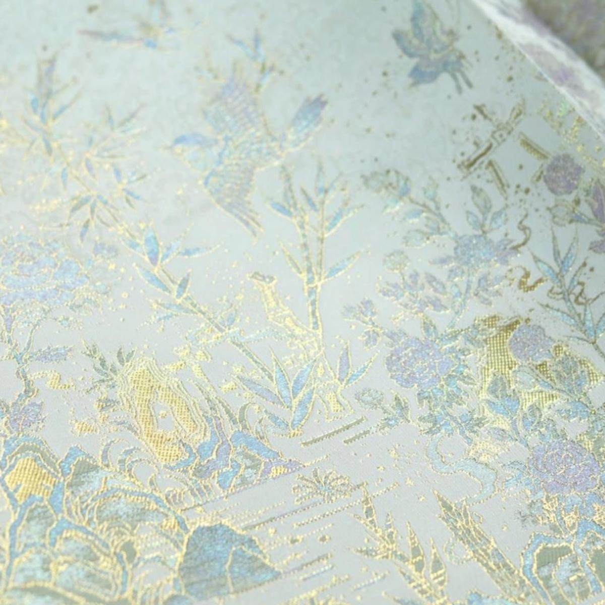 京云染【瞻月】原创汉服半身裙马面裙仿妆花织锦缎双经轴工艺,淘宝优惠券,粉丝福利购,淘宝优惠卷