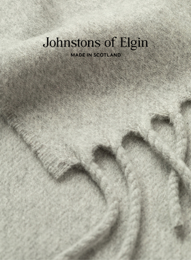 【3期免息】Johnstons of Elgin 羊毛流苏围巾礼盒2026秋冬新品