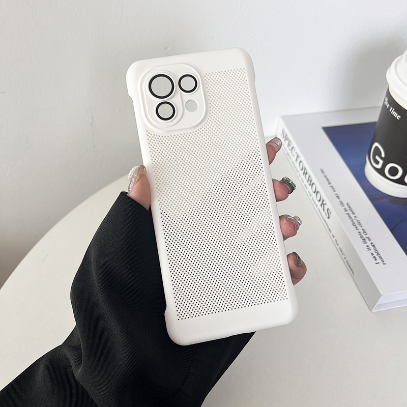 小米11手机壳新款11Pro散热xiaomi11Lite超薄12硬壳小米12sPro防摔13Ultra适用civi2男士12x透气13全包保护套 - 图2