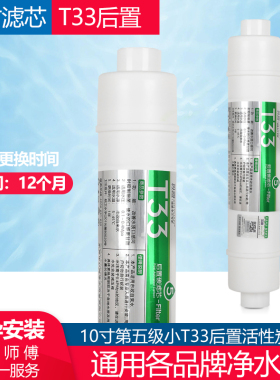 净水器滤芯小T33后置碳