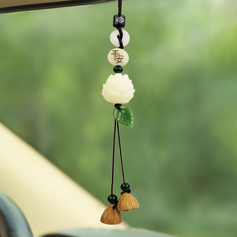 2025新款柿柿如意汽车平安挂件车内后视镜吊坠男女高级装饰摆件,淘宝优惠券,粉丝福利购,淘宝优惠卷
