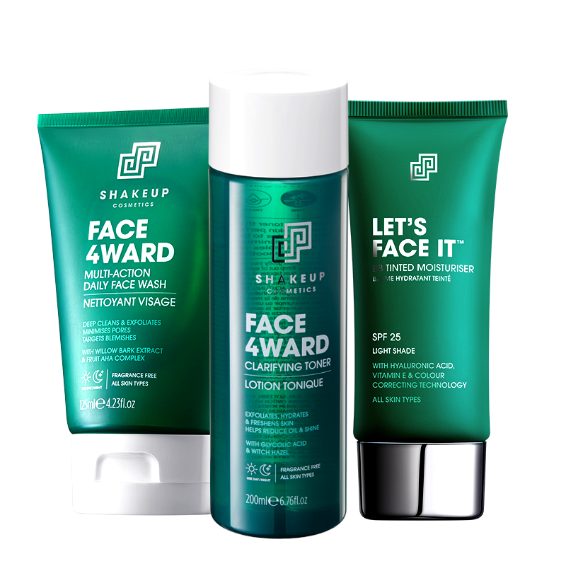 SHAKEUP男士素颜套装专用化妆品遮瑕素颜霜BB霜洗面奶控油爽肤水,淘宝优惠券,粉丝福利购,淘宝优惠卷