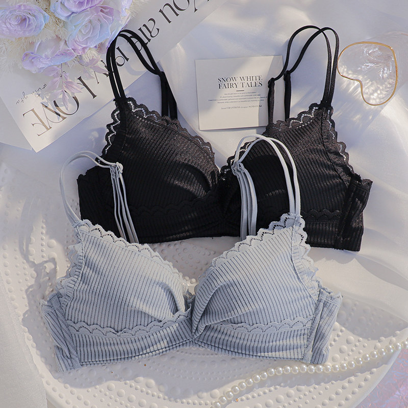 女聚拢2021年新款爆款无钢圈内衣 两只蜜桃文胸