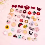 Клипы для волос собак не могут быть встряхнуты от BB Clips Teddy Мальтийский йоркширский кот головной убор головного убора.