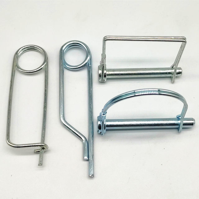 Pin D-shaped square safety beret pin shaft