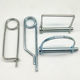 Pin D-shaped square safety beret pin shaft