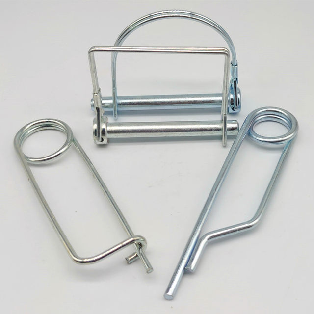 Pin D-shaped square safety beret pin shaft
