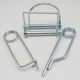 Pin D-shaped square safety beret pin shaft