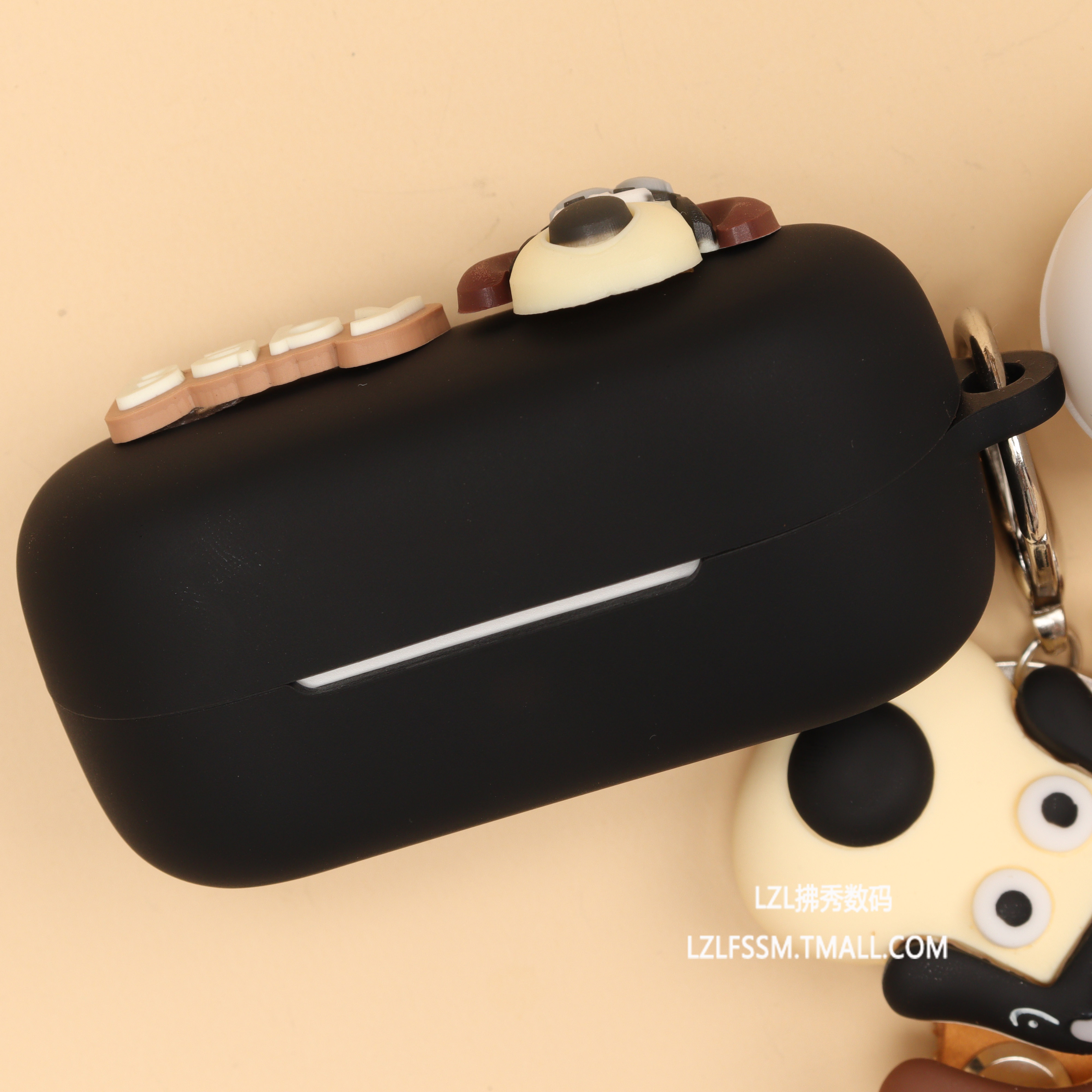 适用于SONY/索尼WF-C510蓝牙耳机保护套可爱情侣卡通索尼WF-C710N/WF-C500/WF-C700N/YY2986一体式硅胶软壳 - 图1