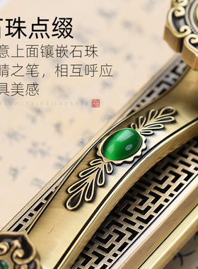 如意合金卧香炉家用室内仿古