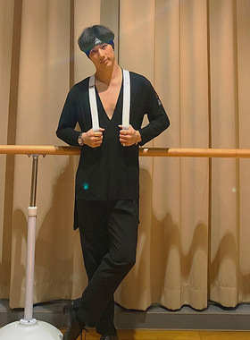 东鑫舞服 男士裤子配饰 双肩背带 可调节时尚背带