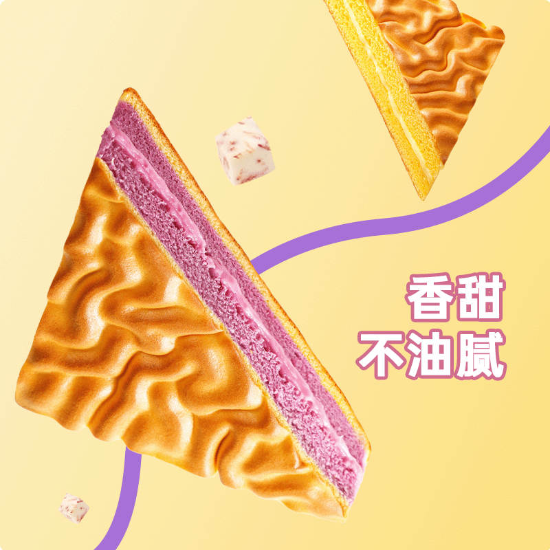 都遇虎皮三角蛋糕面包整箱健康学生营养早餐代餐懒人充饥休闲零食