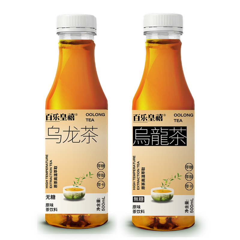 百乐皇禧 无糖纯茶乌龙茶/栀香茉莉茶 500ml*5瓶