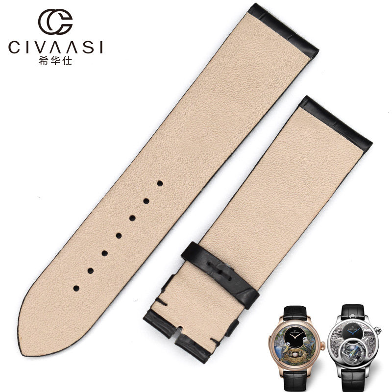 希华仕代用雅克德罗j007030242表带 civaasi希华仕配件