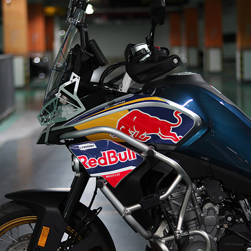 适用于春风800MT改装配件贴花D贴纸车身拉花彩色装饰版画版花 - 图1