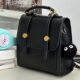 Retro versatile backpack women's handheld backpack student class large capacity casual college style JK bag crossbody bag