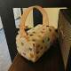 Large capacity portable cosmetic toiletry bag for women