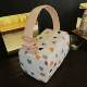 Large capacity portable cosmetic toiletry bag for women