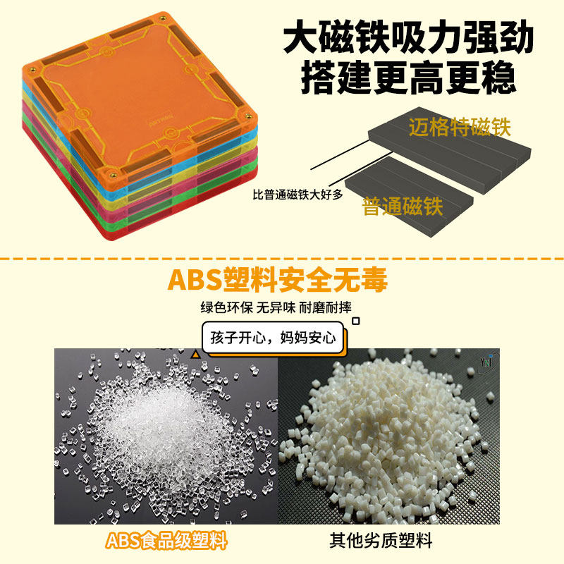 artmag /迈格特彩窗磁力片管道积木 迈格特玩具建构/拼插积木