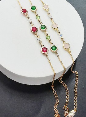 轻奢奥地利水晶洗澡可佩戴手串